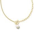 Leighton Pearl Chain Necklace