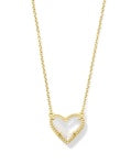 Ari Heart Short Pendant Necklace
