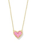 Ari Heart Short Pendant Necklace