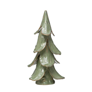 Handmade Stoneware Mint Tree