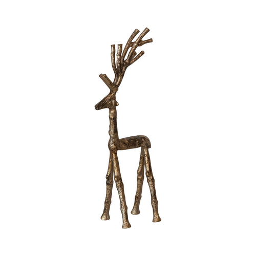 Cast Aluminum Twig Deer