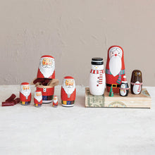 Wood Icon Holiday Nesting Dolls