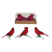 Cardinal Clip on Ornaments