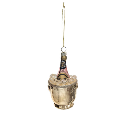 Champagne Ice Bucket Ornament