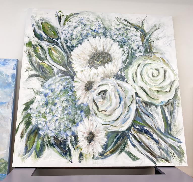 Large Floral Painting