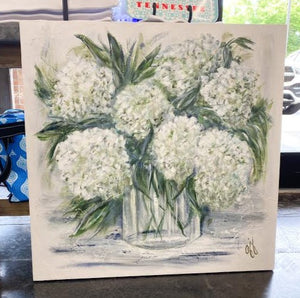 Hydrangea Floral Painting