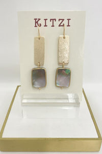 Palmer Stone Drop Earrings