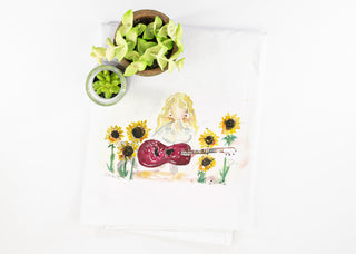 Dolly Parton Tea Towel