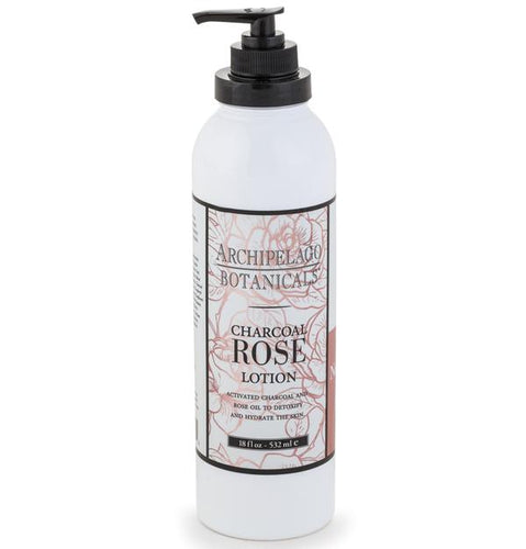 Charcoal Rose Body Lotion - 18 oz