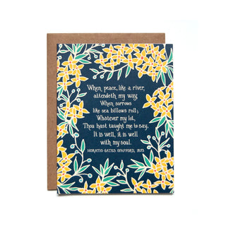 It Is Well Greeting Card