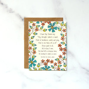 Jesus Paid It All Greeting Card