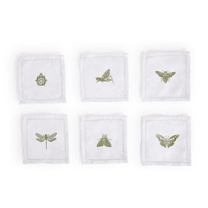 Insect Cocktail Napkins Set
