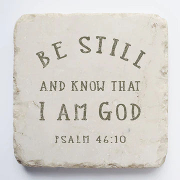 Stone Art - Psalm 46:10