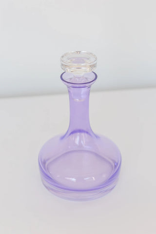 Lavender Vogue Estelle Colored Decanter