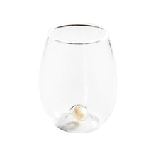 Golden Globe Stemless Wine Glass