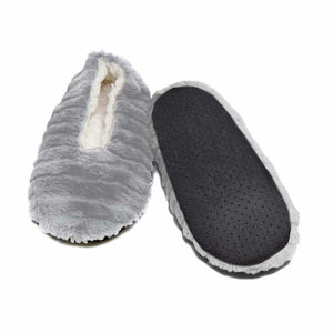 Gray Sherpa Slippers