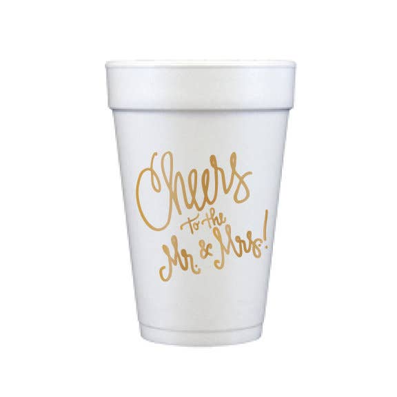 Natalie Chang - Cheers to the Mr & Mrs (Wedding) | Foam Cup