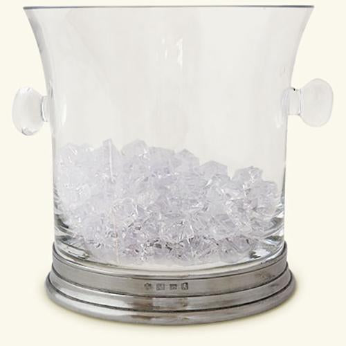 Crystal Ice Bucket with Handles