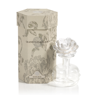 Grand Casablanca Porcelain Diffuser - White Rose