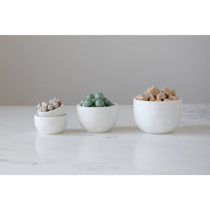 Small Marble Bowls - Set of 4
