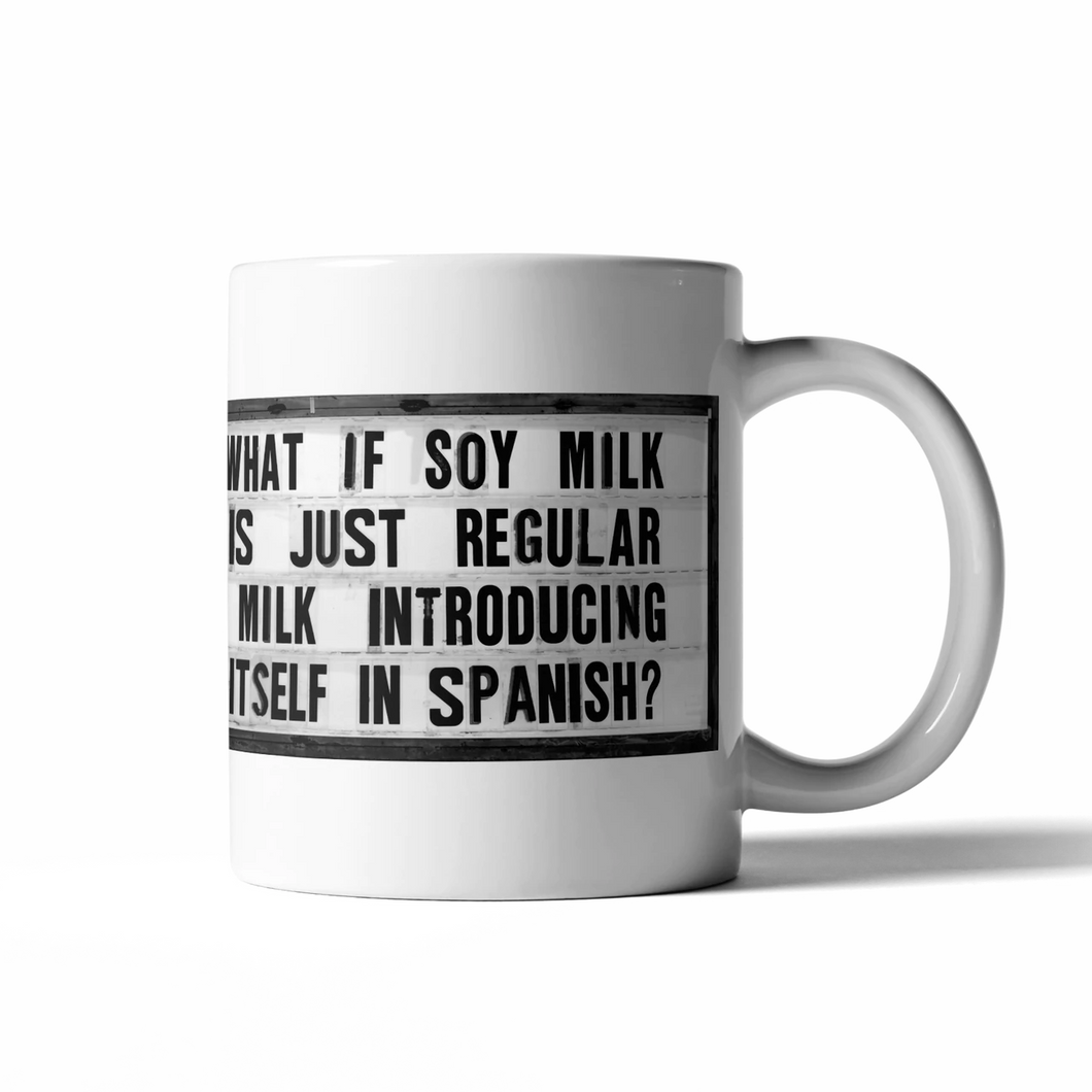 Soy Milk Coffee Mug
