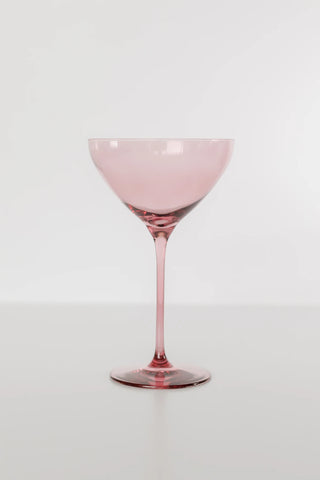 Rose Estelle Colored Martini Glass