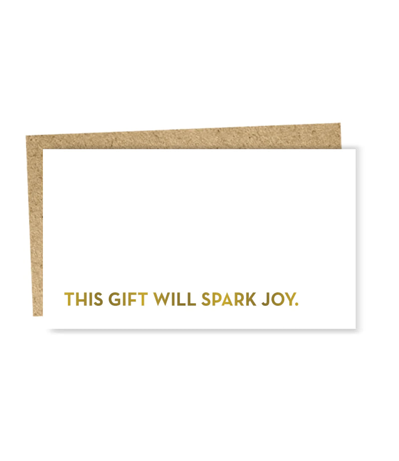 Spark Joy Mini Card