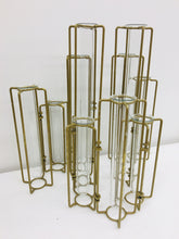 Gold and Glass Vases
