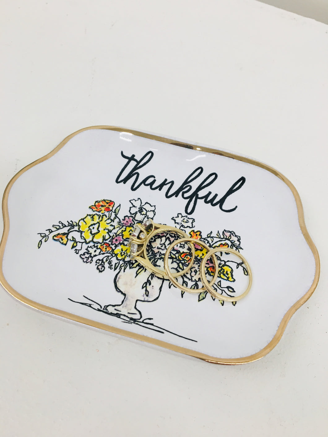 Thankful - Blessed Trinket Dish