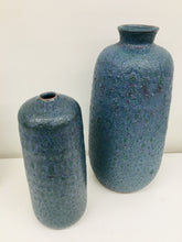 Blue Terra-Cotta Vases