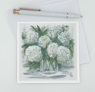 "Hydrangeas" Note Cards