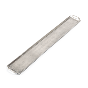 Long Rectangular Aluminum Tray