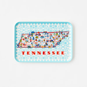 Tennessee Rectangle Melamine Tray