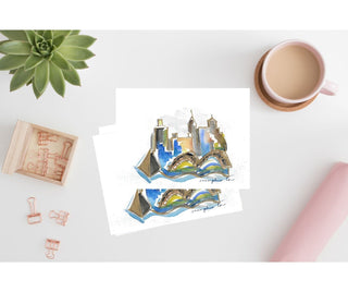 Memphis Notecard Set