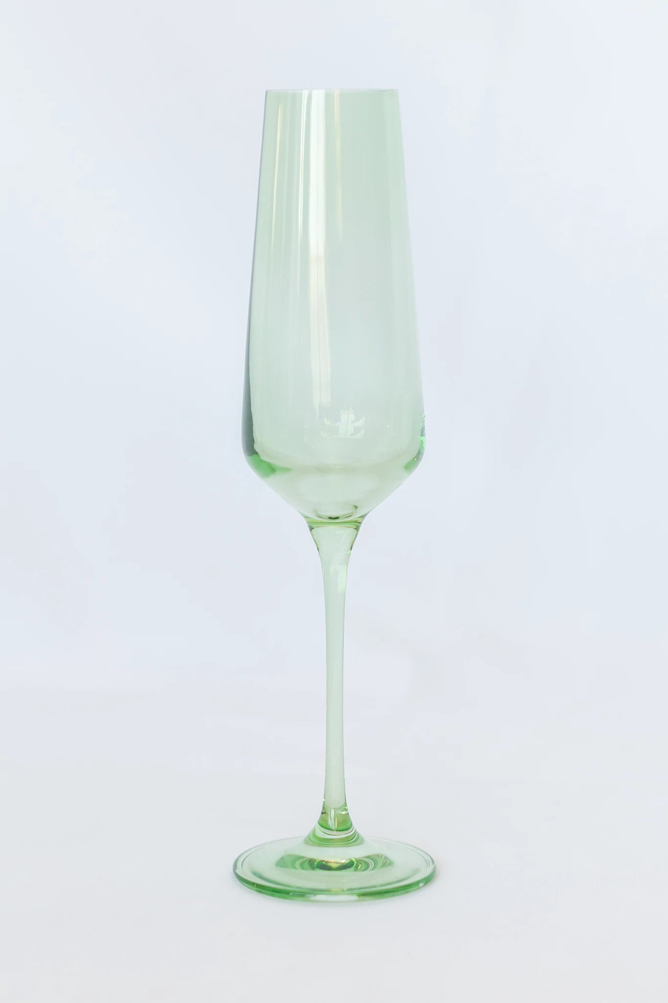 Estelle Colored Wine Glass - Mint Green – Finery & Cake