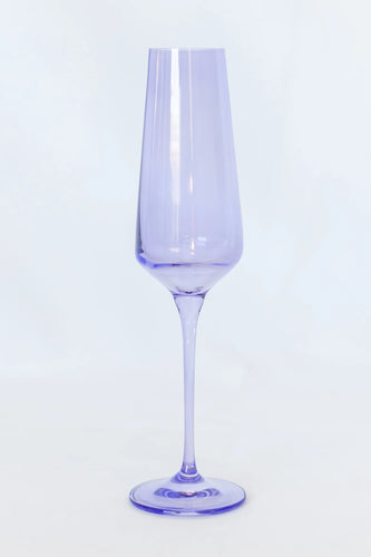 Lavender Estelle Colored Champagne Flute