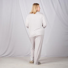 Bamboo Lucy Long Pants - Grey Stripe