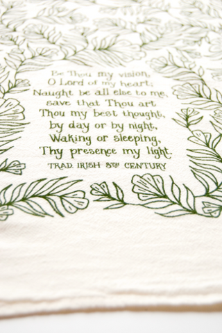 Be Thou My Vision Hymn Tea Towel