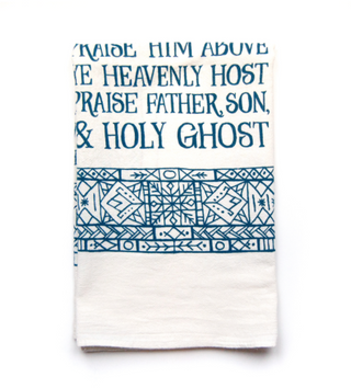 Doxology Hymn Tea Towel