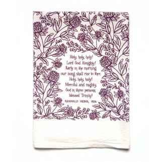 Holy, Holy, Holy! Hymn Tea Towel