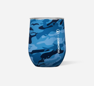 Stemless Vineyard Vines Blue Camo Tumbler - 12 oz