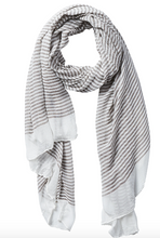 Tiny Stripe Insect Shield Scarf - Brown