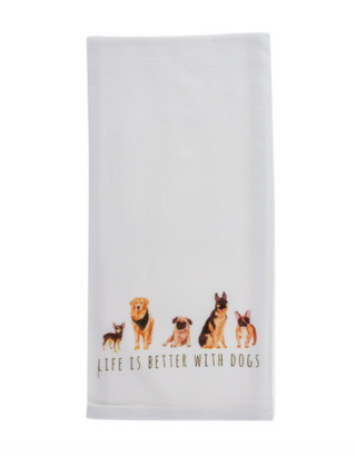 Dog Tea Towel