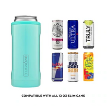 Hopsulator Slim - Glitter White - 12oz Slim Cans