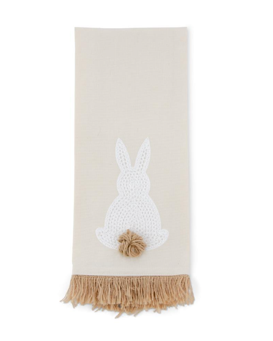 Embroidered Easter Bunny Towel