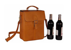 Anacleto Large Double Wine Bottle Carrier