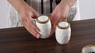 Salerno Salt & Pepper Shakers