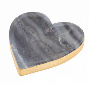 Marble Foil Heart Tray