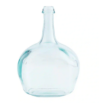 Bottleneck Glass Vase