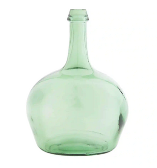 Bottleneck Glass Vase